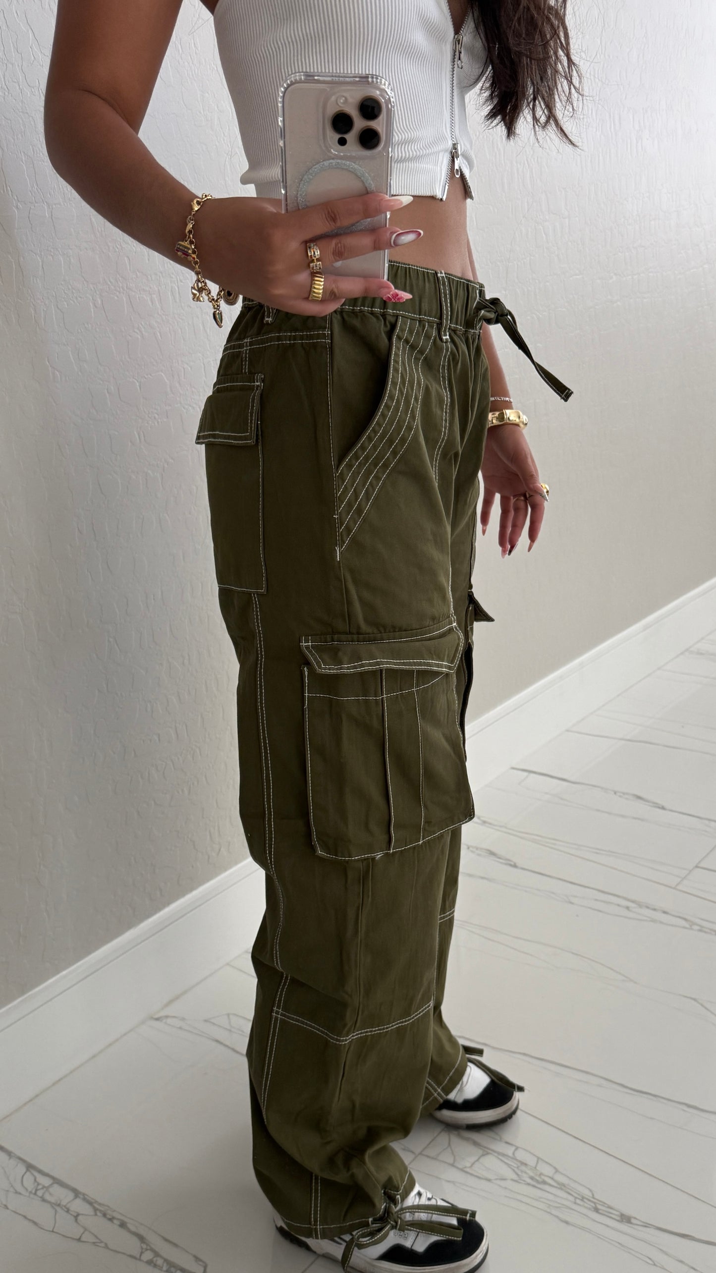 Stitch Cargo Pants