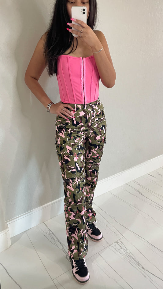 Pink Camo Pants