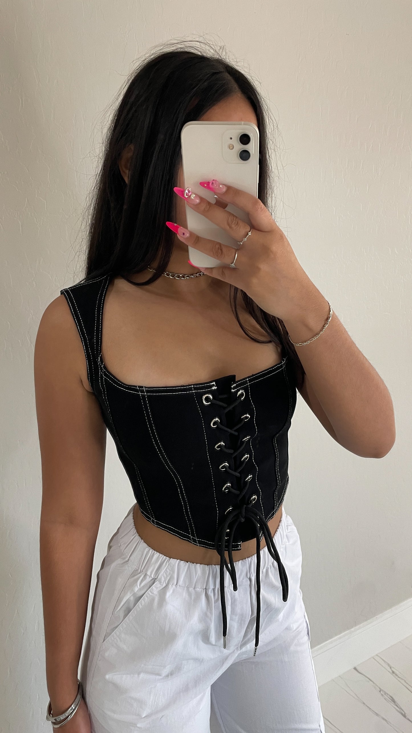 Black Cinch Corset