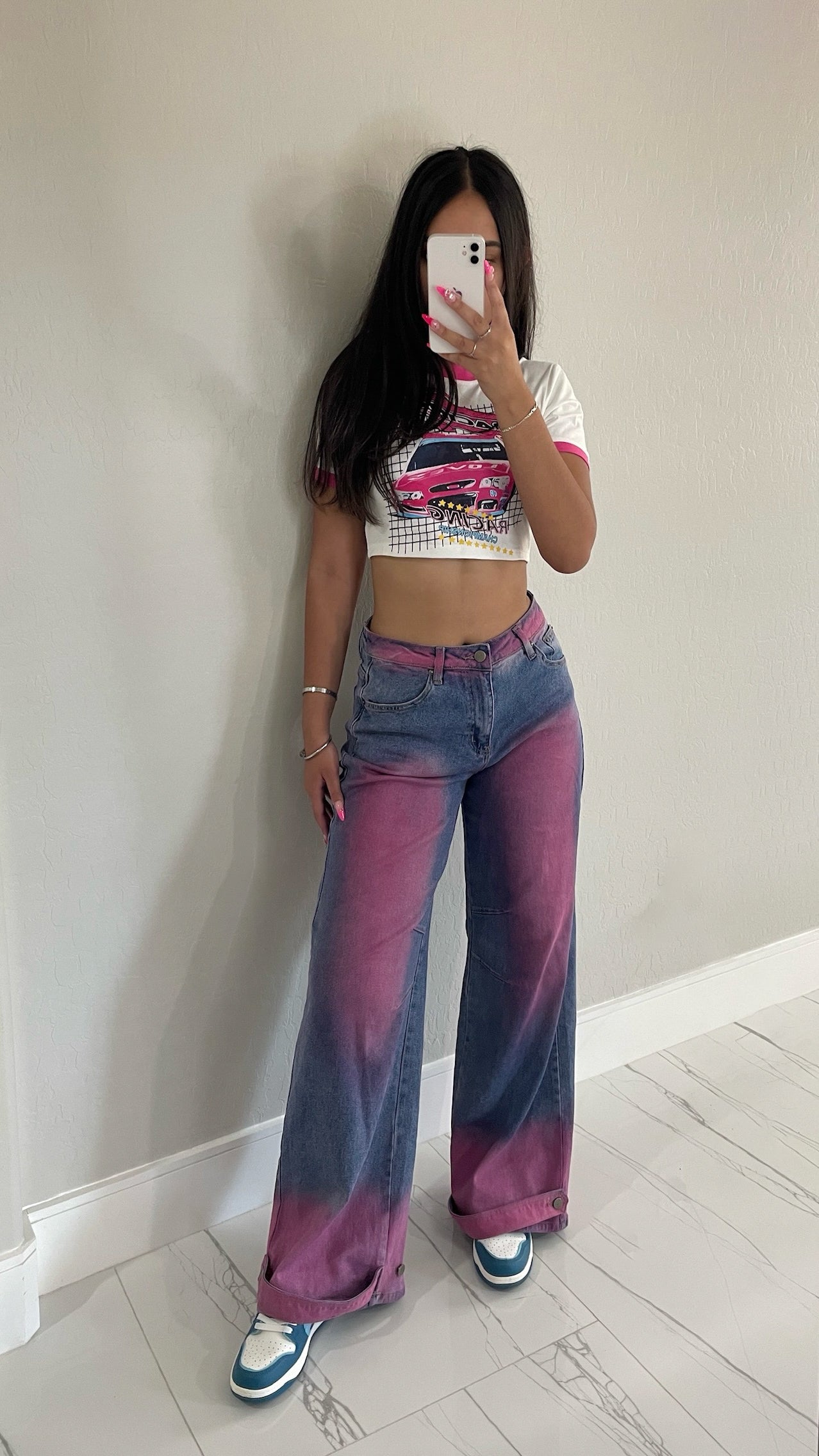 Pink Wash Jeans