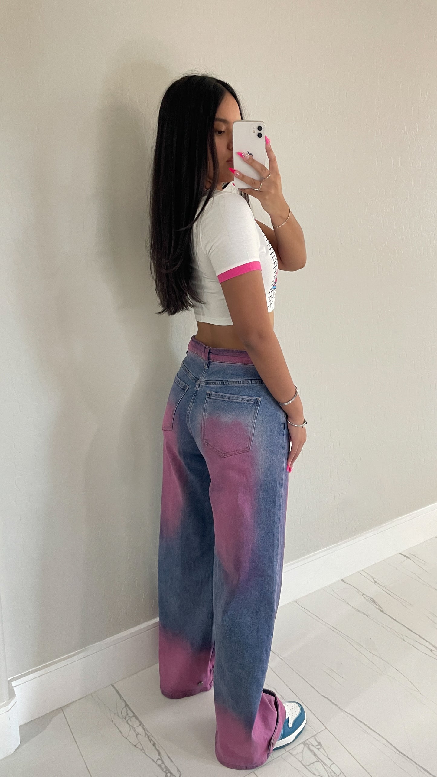 Pink Wash Jeans