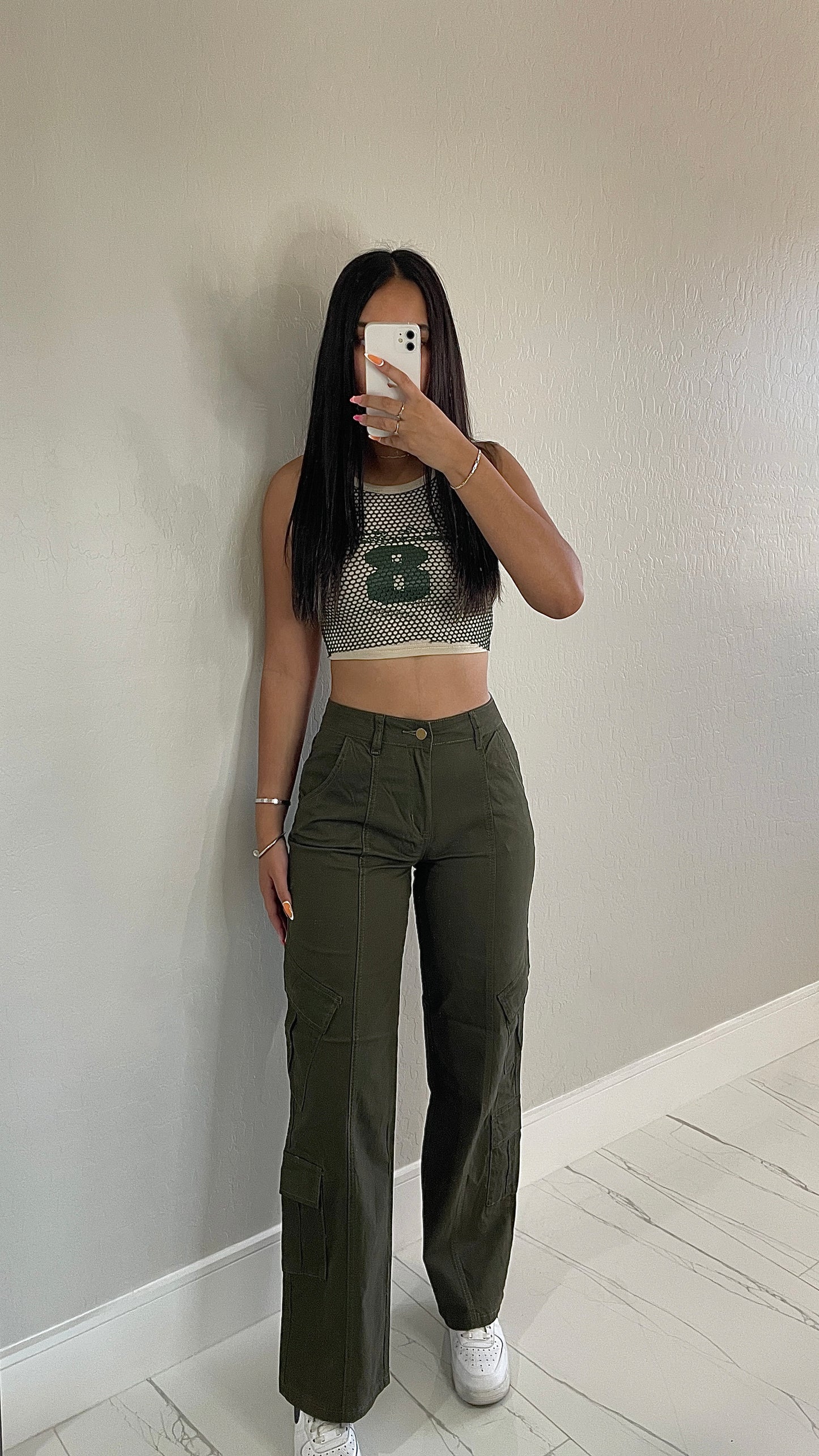 Olive Cargo Pants