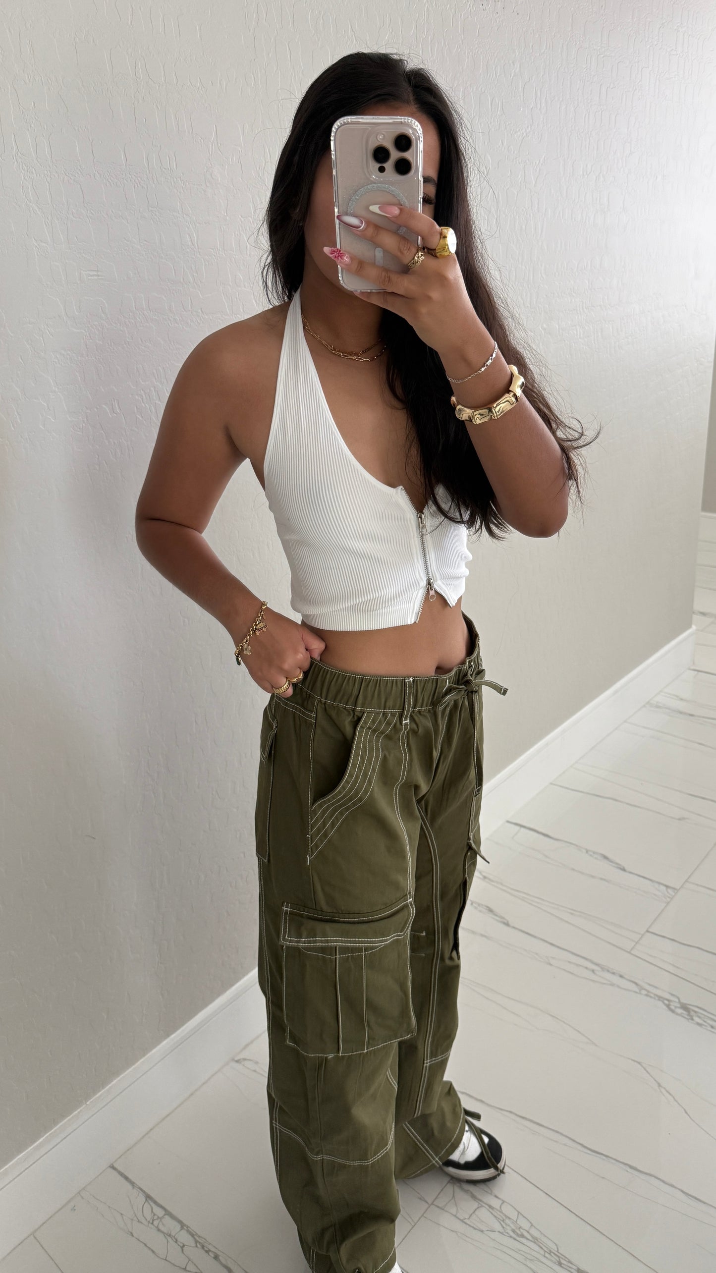 Stitch Cargo Pants